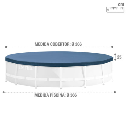 Intex 28031-COBERTOR Piscina Metal Frame 366CM