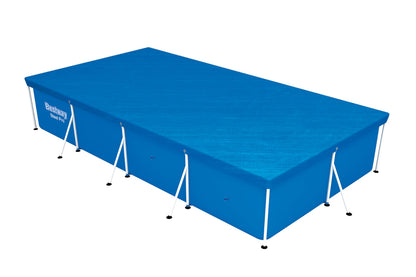 BESTWAY Cobertor de Invierno Rectangular 410x226 cm para Piscinas Rectangulares de 400x211 cm Azul