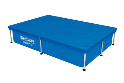 BESTWAY Cobertor de Invierno Rectangular 224x154 cm para Piscinas Rectangulares de 221x150 cm Azul