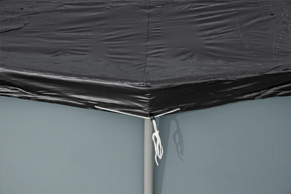 BESTWAY Cobertor de Invierno Ovalado 427x230 cm para Piscinas Ovaladas de 427x250 cm Negro
