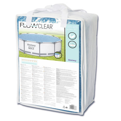 Bestway 58242 - Cobertor Solar para Piscina Desmontable Ø356 cm, 100x45x115 cm