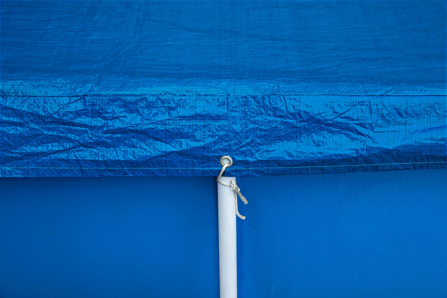 BESTWAY Cobertor de Invierno Rectangular 410x226 cm para Piscinas Rectangulares de 400x211 cm Azul