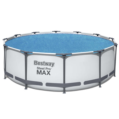 Bestway 58242 - Cobertor Solar para Piscina Desmontable Ø356 cm, 100x45x115 cm
